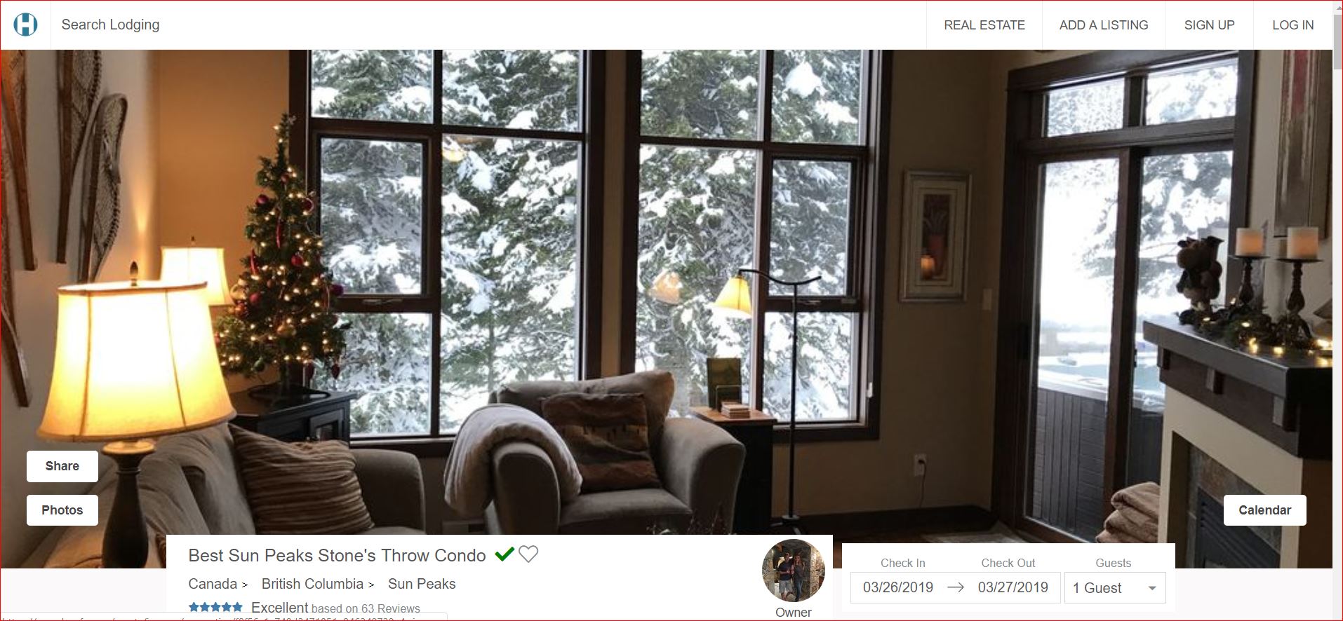Houfy Sun Peaks Vacation Rentals, and thousands of other properties worldwide