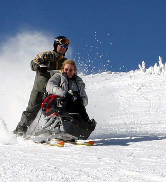 Sun Peaks Snow Limo Excitement